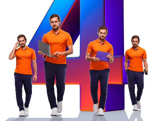 Великолепная четверка Ростелеком в&nbsp;деревня Горбуновка (Орловская область)